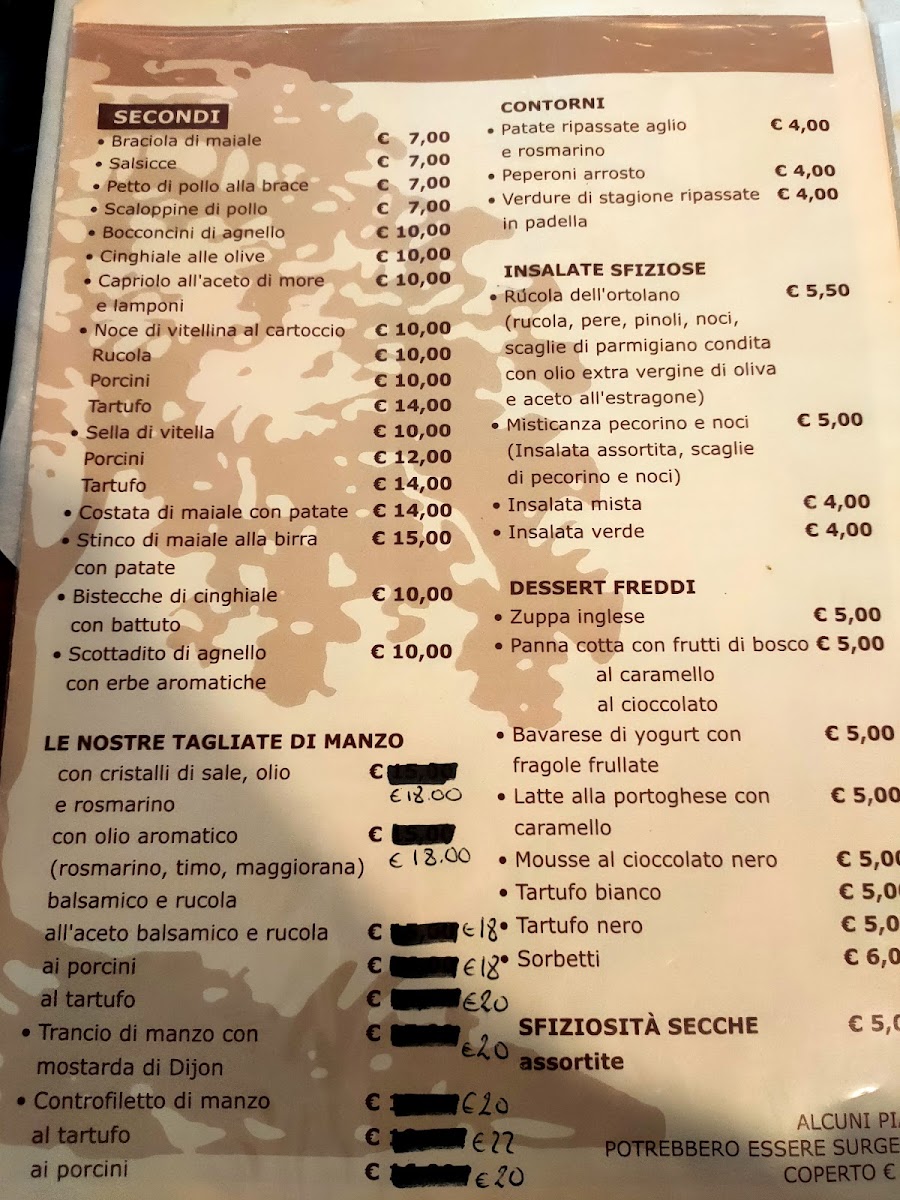 Menu Ristorante Le Noci-2