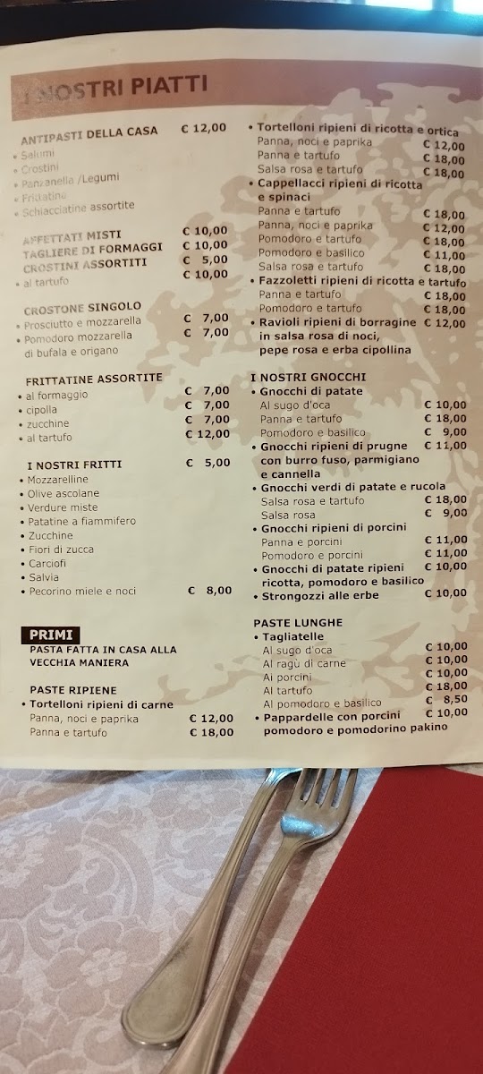 Menu Ristorante Le Noci-3