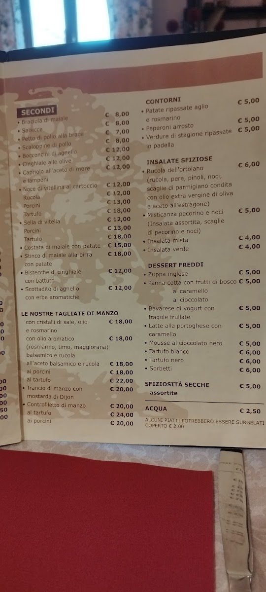 Menu Ristorante Le Noci-4