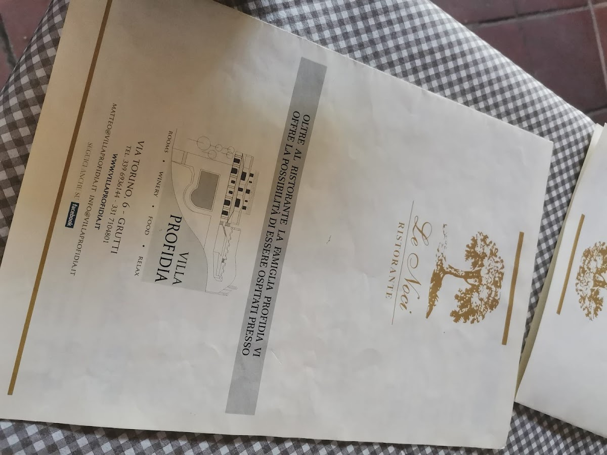 Menu Ristorante Le Noci-5